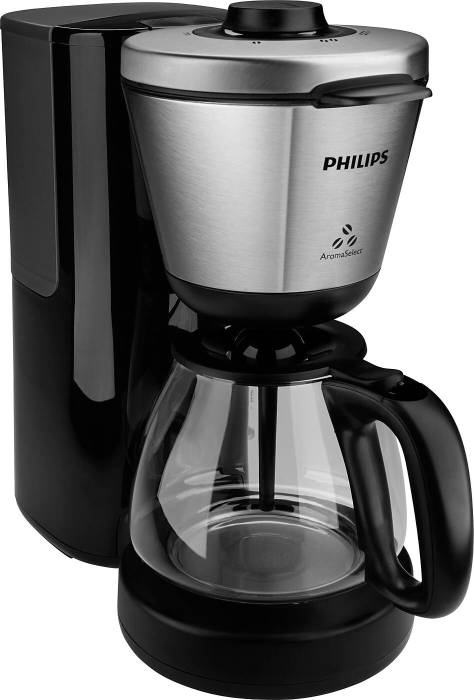 Philips Filterkaffeemaschine HD7695/90 Intense AromaSelect mit Glaskanne Philips Filterkaffeemaschine HD7695/90 Intense AromaSelect mit Glaskanne